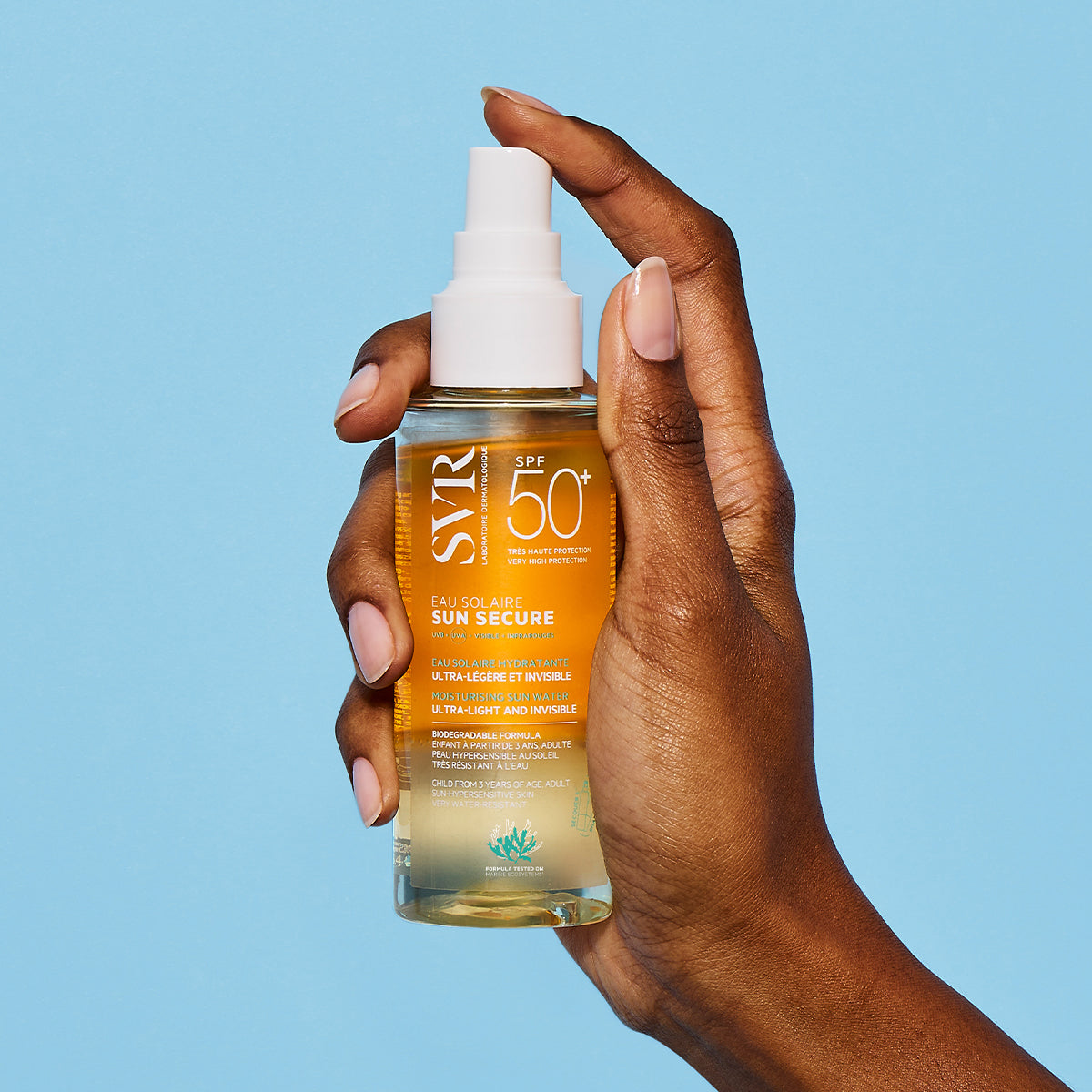 SUN SECURE Eau Solaire SPF50+